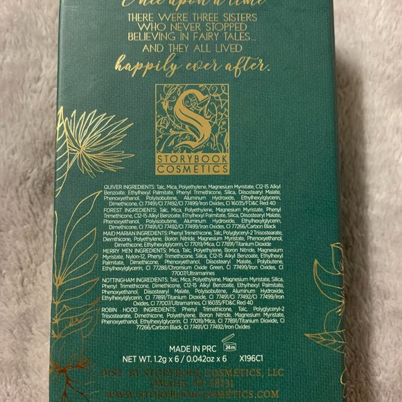 New! Storybook Fairy Tales: Robin Hood Eyeshadow Palette - Picture 5 of 5